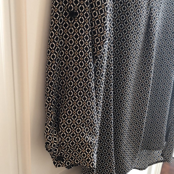 ⭐️ Pleione Elegantly Patterned Versatile Tunic Blouse - Picture 6 of 11